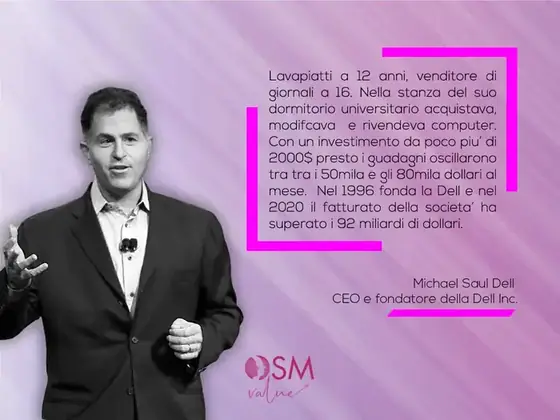 Michael Saul Dell: l’uomo che ha trasformato il business dei prodotti di produzione di pc in una miniera d’oro