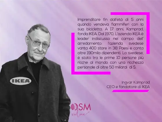 Ingvar Kamprad il padre di Ikea: il marchio e l’uomo che hanno rivoluzionato il commercio dell’arredamento