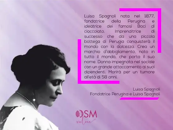 Lusia Spagnoli: l’imprenditrice che ha inventato i Baci Perugina