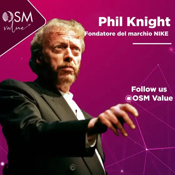 Phil Knight, imprenditore USA fondatore del marchio NIKE