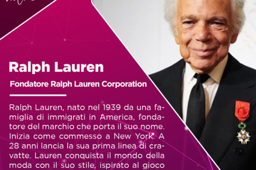 Ralph Lauren: fondatore del marchio di moda Ralph Lauren Corporation