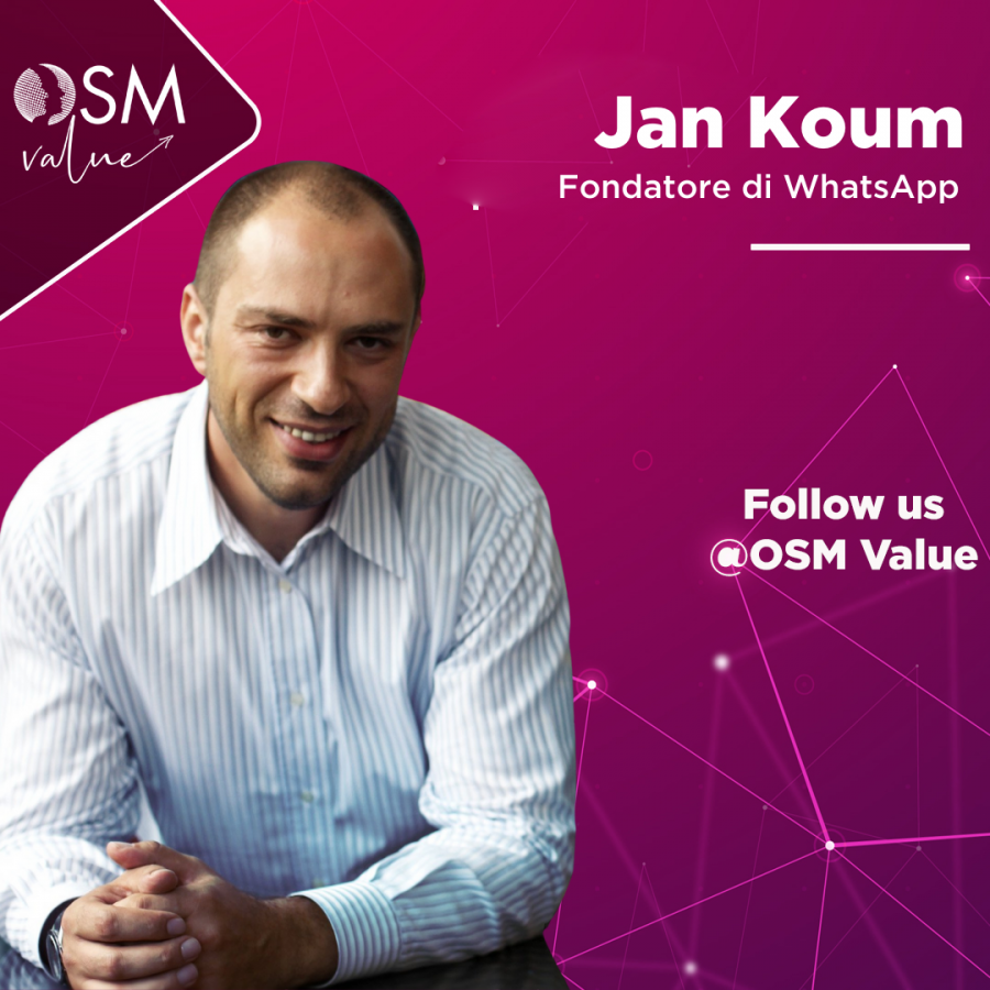 Jan Koum, il quarantacinquenne che ha rivoluzionato l’impero della comunicazione. Parliamo di Whatsapp, applicazione di messaggistica istantanea creata nel 2009 che a oggi fa parte del gruppo Facebook Inc.
