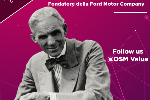 Henry Ford è stato un imprenditore statunitense. Non ha inventato l’automobile ma l’ha resa un bene alla portata di tutti grazie alla catena di montaggio